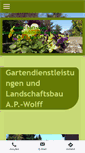 Mobile Screenshot of landschaftsbau-wolff.de